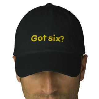 Got six? Hat Embroidered Hat