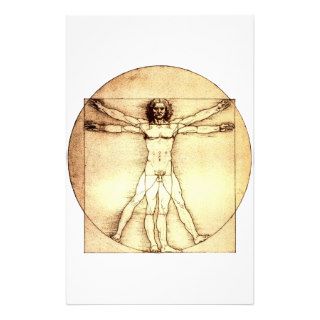 Leonardo da Vinci Italian Renaissance Polymath Man Customized Stationery