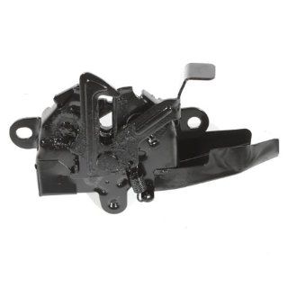CarPartsDepot, Steel Hood Latch Support USA Built Primed Black Replacement, 393 44172 TO1234119 5351002330 Automotive