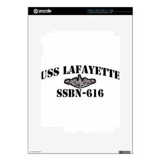 USS LAFAYETTE (SSBN 616) DECALS FOR iPad 2
