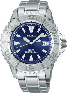 SEIKO PROSPEX diver scuba solar ppm backlash prevention bezel blue SBDN007 men at  Men's Watch store.