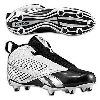 Reebok NFL U Form 4 Speed Mid Detachable Football Cleat Mens Football Shoes Shoes