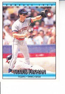 1992 Donruss #349 Travis Fryman Baseball 