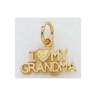 I Love My Grandma Charm   C397 Jewelry