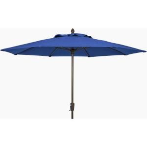 Fiberbuilt Umbrellas Lucaya 11 ft. Patio Umbrella in Pacific Blue 11LPP A 4601