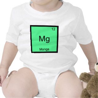 Mg   Manga Comic Funny Chemistry Element Symbol Shirts