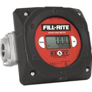 Fill Rite Digital Fuel Meter   Measures 6 40 GPM, Model# 900D