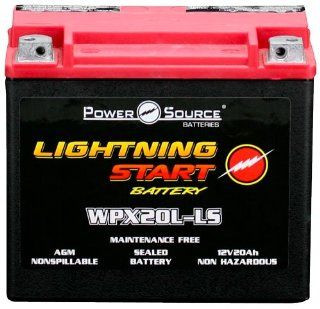 Power Source 01 352P WPX20L LS Lightning Start Battery Automotive
