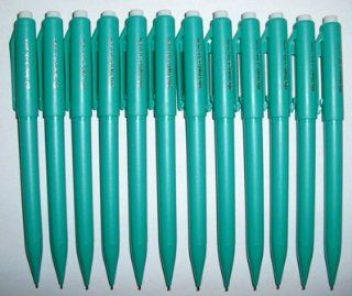 1 Dozen Pentel Qe405 Teal Pencils  Mechanical Pencils 