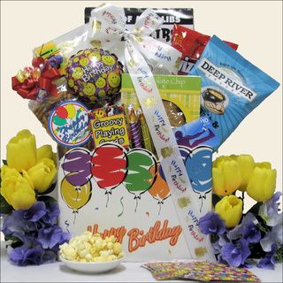 iTunes Teen Kid's Birthday Gift Basket Gourmet Food Baskets