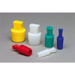 TapeCase Silicone Flangeless Plugs, 0.406in a x 0.313in b x 1.000in L   250 (Units/Package) Industrial Sealants