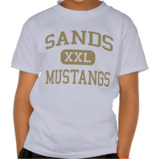 Sands   Mustangs   High School   Ackerly Texas T shirt
