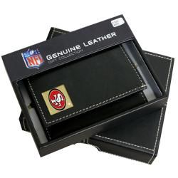 San Francisco 49ers Leather tri fold Wallet Football