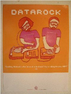 Datarock Poster Data Rock Cartoon Image  Prints  