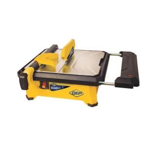 QEP 3/4 HP Wet Tile Saw with 7 in. Diamond Blade 22650Q