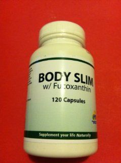 Body Slim with Fucoxanthin 120 Caps Health & Personal Care
