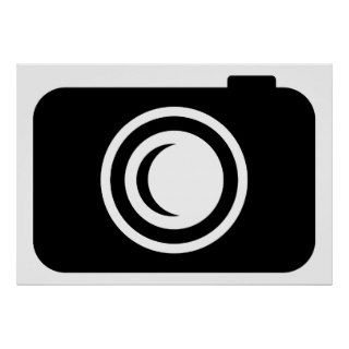 Camera Icon Poster