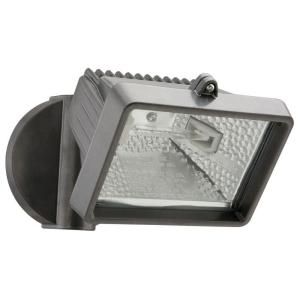 Lithonia Lighting 1 Head Outdoor Mini Bronze Flood Light OFLM 150Q 120 LP BZ M12
