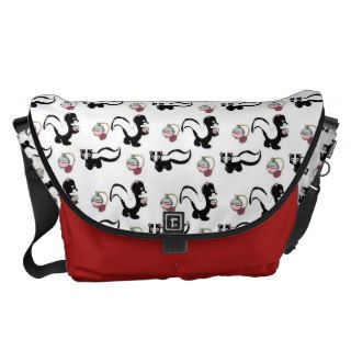 Skunk Bag ~ Use for Diaper, School & More Courier Bags