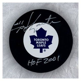 AJ Sports World GARM104050 MIKE GARTNER Toronto Maple Leafs Autographed Hockey PUCK Sports Collectibles