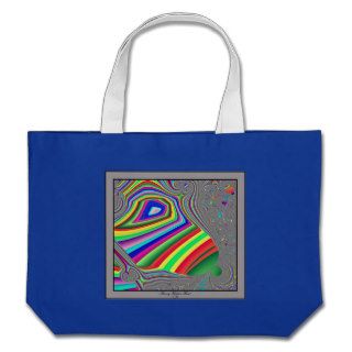Rainbow Zebra Tote Bags