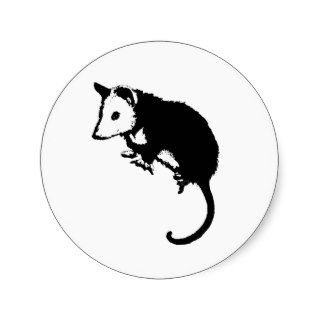 Awesome Possum Opossum Stickers