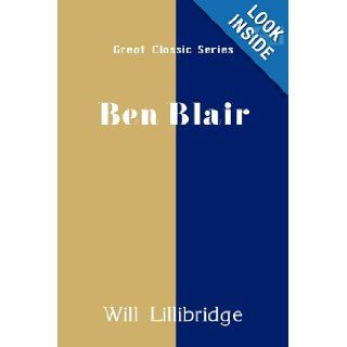 Ben Blair (Large Print) Will Lillibridge 9788184568134 Books