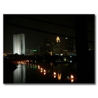 Water/Fire, Columbus, Ohio Postcard