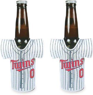 MLB Minnesota Twins Bottle Jersey Koozie   Gray  Athletic Jerseys  Sports & Outdoors