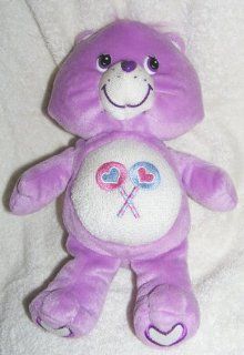 2004 Care Bears 10" Plush Glow A Lot Share Bear Doll Toys & Games