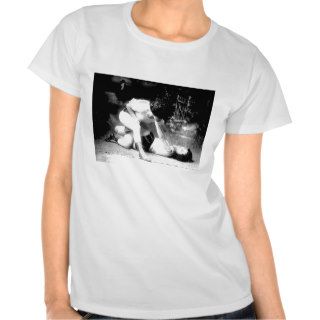 Women Fighting Cat Fight Sisters Show T shirt