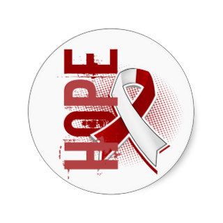 Hope 2 Head And Neck Cancer Stickers