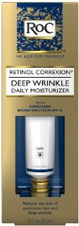 RoC Deep Wrinkle Daily Moisturizer SPF30, 1 Ounce  Facial Moisturizers  Beauty