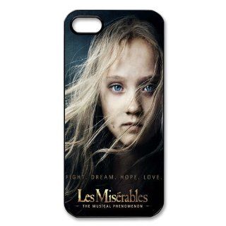 Custom Les Miserables Back Cover Case for iPhone 5 5s PP5 1835 Cell Phones & Accessories