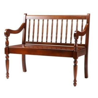 Home Decorators Collection Savannah Chestnut 40 in. W Bench 1047910970