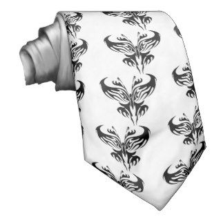Tribal Butterfly Art  #029 Custom Tie