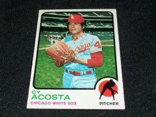 Chicago White Sox Cy Acosta Auto Signed 1973 Topps Card #379 SCARCE VINTAGE K at 's Sports Collectibles Store