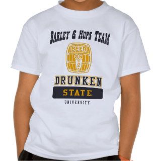 Drunken State College by U.S. Custom Ink T shirt