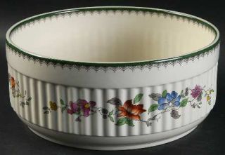 Spode Chinese Rose Souffle, Fine China Dinnerware   Imperialware, Floral, Green