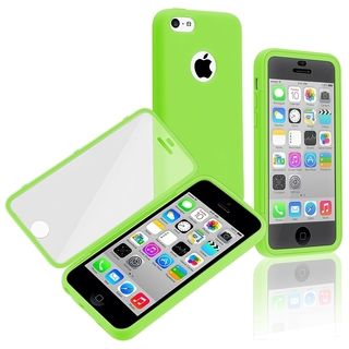 BasAcc Green/ Clear Frosted Cover Book TPU Case for Apple iPhone 5C BasAcc Cases & Holders