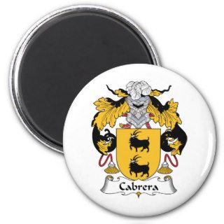 Cabrera Family Crest Magnet