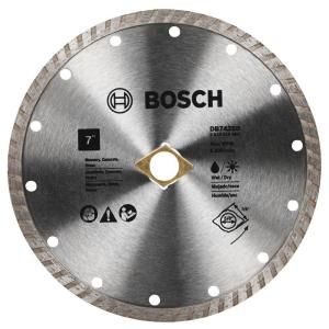 Bosch 7 in. Turbo Rim Diamond Blade DKO DB742SD