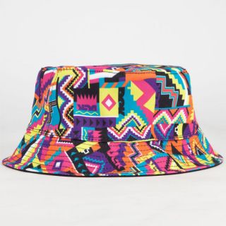 Summer In The City Mens Reversible Bucket Hat Multi One Size For Men 2328479