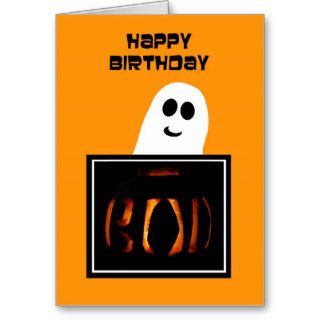 Halloween Birthday Card    Spooky Good