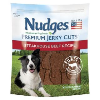 Nudges Premium Jerky Cuts Steakhouse Beef Recipe Filets, 18 oz &