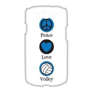 Custom Peace 3D Cover Case for Samsung Galaxy S3 III i9300 LSM 2773 Cell Phones & Accessories