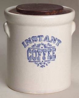 Pfaltzgraff Yorktowne (Usa) Instant Coffee Crock with Lid, Fine China Dinnerware