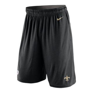 Nike Fly (NFL New Orleans Saints) Mens Training Shorts   Black