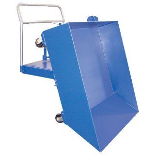 Beacon Low Profile Parts Hoppers; Volume (Cubic yards) 1/2; Capacity (LBS) 1,500; Overall Size (W x D x H) 48 1/2" x 57" x 18"; Usable Size (W x D x H) 48" x 49" x 12"; Net Wt. (LBS) 384; Model# BHOP LP Industrial & 