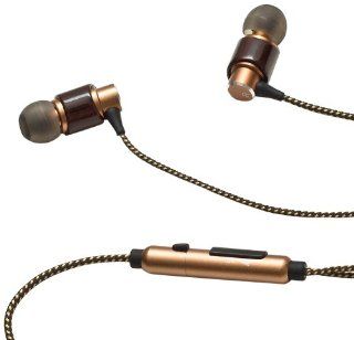 385 Audio ETZ Mini In Ear Earbuds with Microphone (Brown) (Discontinued by Manufacturer) Electronics